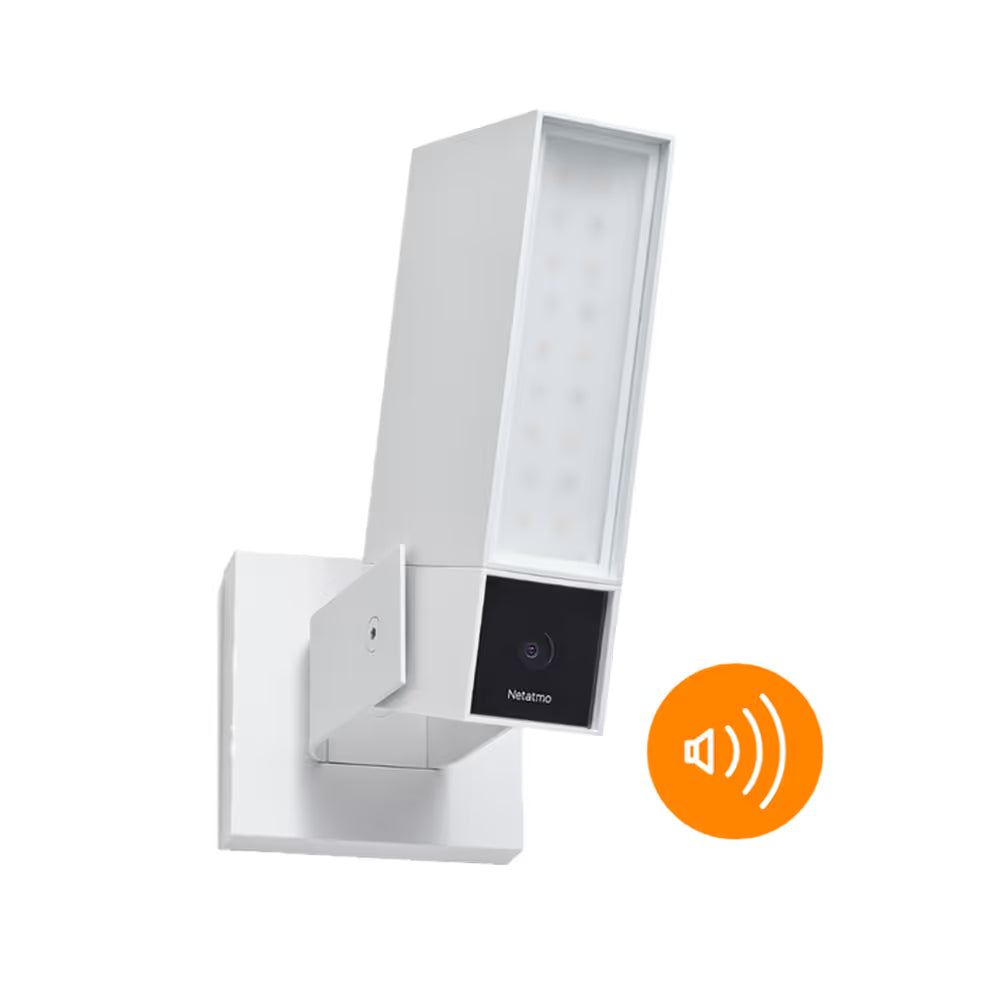 Netatmo Presence - Videocamera Intelligente di sicurezza esterna con Sirena - Bianco