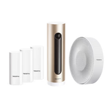 Netatmo Kit Smart Alarm System con Telecamera Wifi Interno + Sirena Interna Intelligente + Sensori Intelligenti per Porte e Finestre