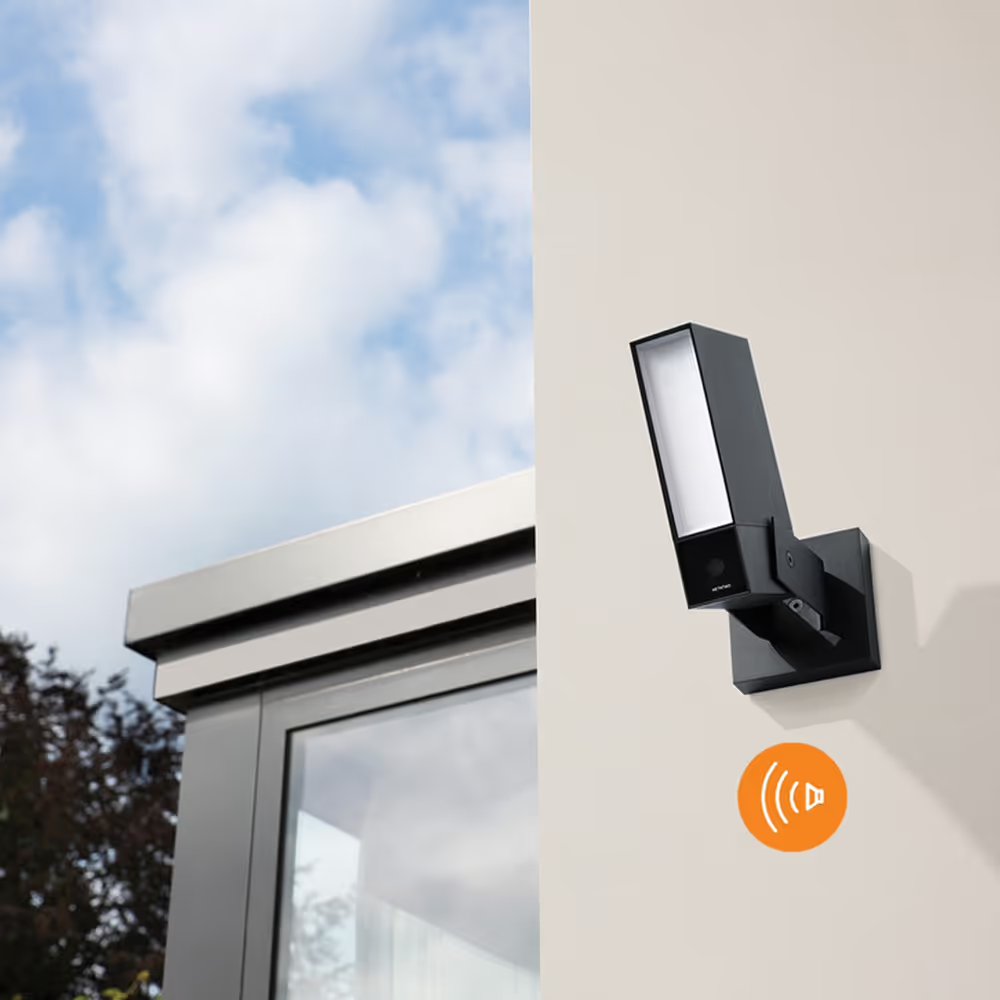 Netatmo Presence - Videocamera Intelligente di sicurezza esterna con Sirena - Nero